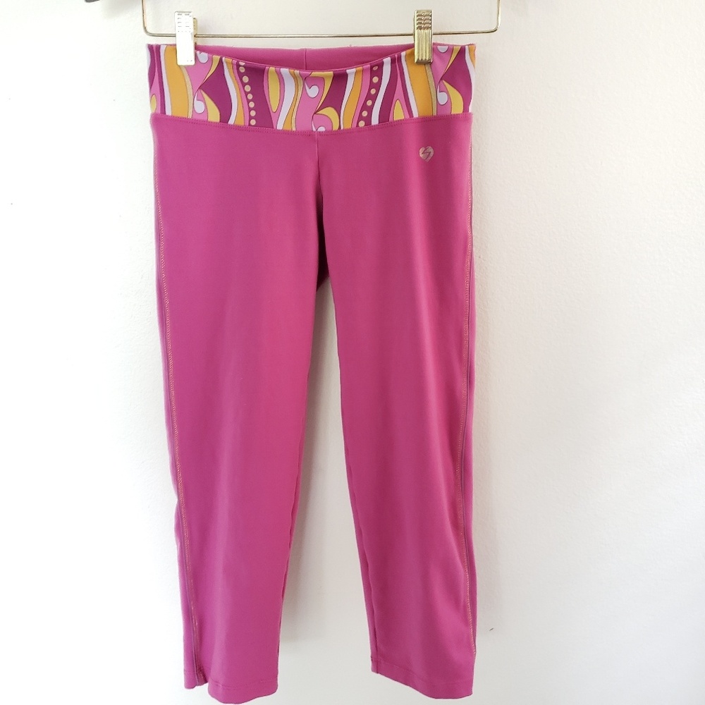 Sparta Pink Capri Athletic Pants, size S